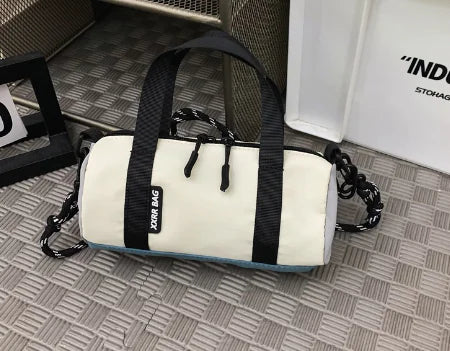 INF Men's Fashion 2019 Color Block Shoulder Bag