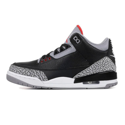 AJ3 Sakura Black Cement Basketball Shoes for Men