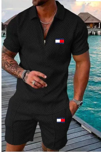 2-Piece TOMMY Set | Spring Edition Casual Polo Outfit