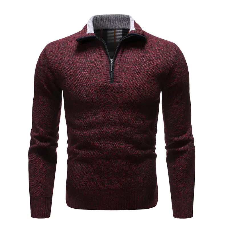 Men's Lapel Sweater