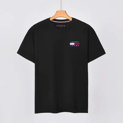 Tommy Men's Short Sleeve Cotton Crew Neck T-Shirt