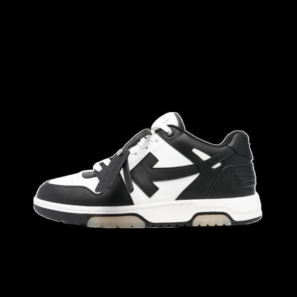 OFF-WHITE Leather Arrow Low-Top Sneakers for All