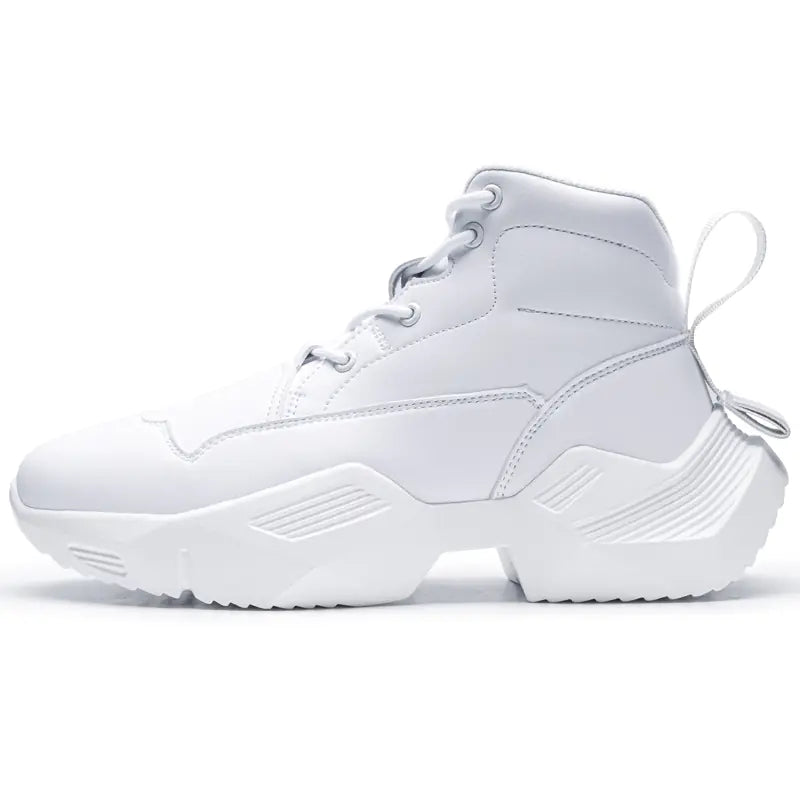 Black Samurai High Top Shoes for Men