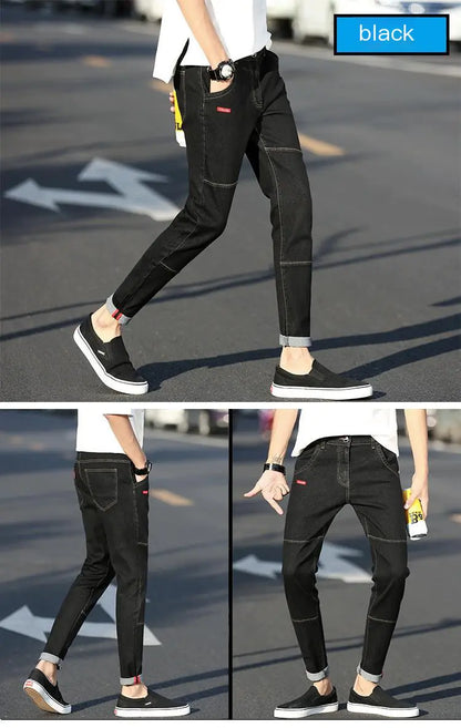 Men's Cropped Jeans