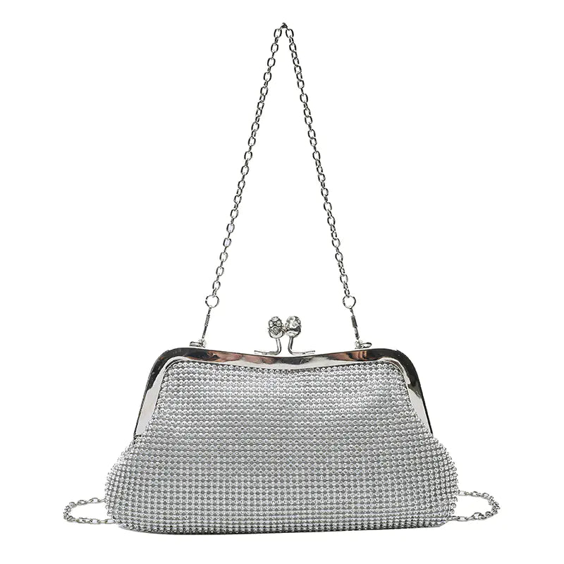 Crossbody Clip Chain Bag for Stylish Outings