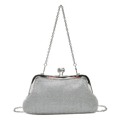 Crossbody Clip Chain Bag for Stylish Outings