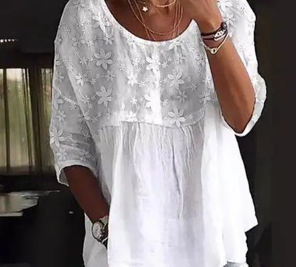 Plus Size Striped Casual T-Shirt