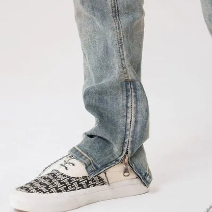 Zipper Jeans