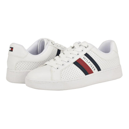 Tommy Hilfiger Womens Jallya Sneaker White 140 6