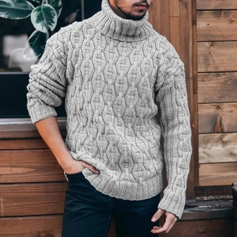 Turtleneck Knitted Sweater