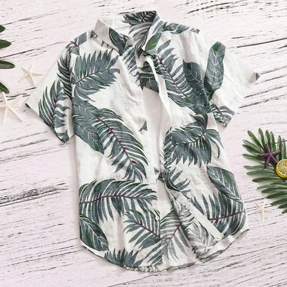 Men's Hawaiian Shirt - Comfortable Casual Beachwear