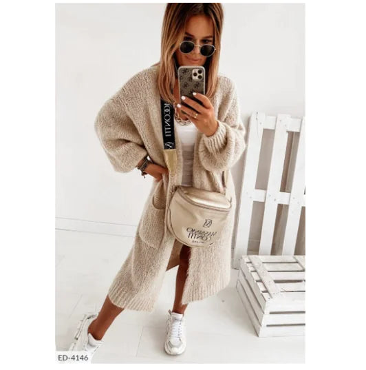 Loose Cardigan Sweater