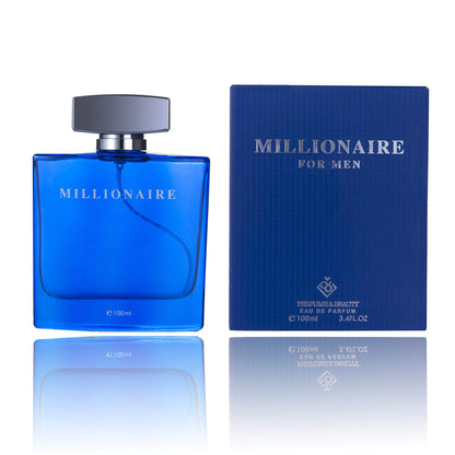 Perfume&Beauty Perfume Eau de Parfume for Men 3.4 oz Spray Parfume for Men 100 ML- Blue Millionaire