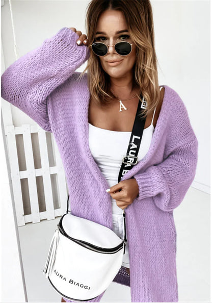 Loose Cardigan Sweater