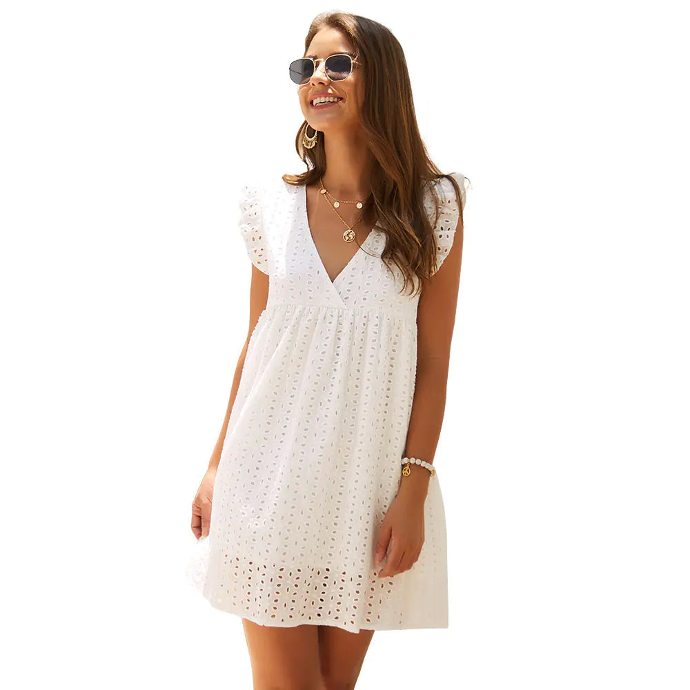 Lace Dress, Women's Short Skirt, Summer Dress