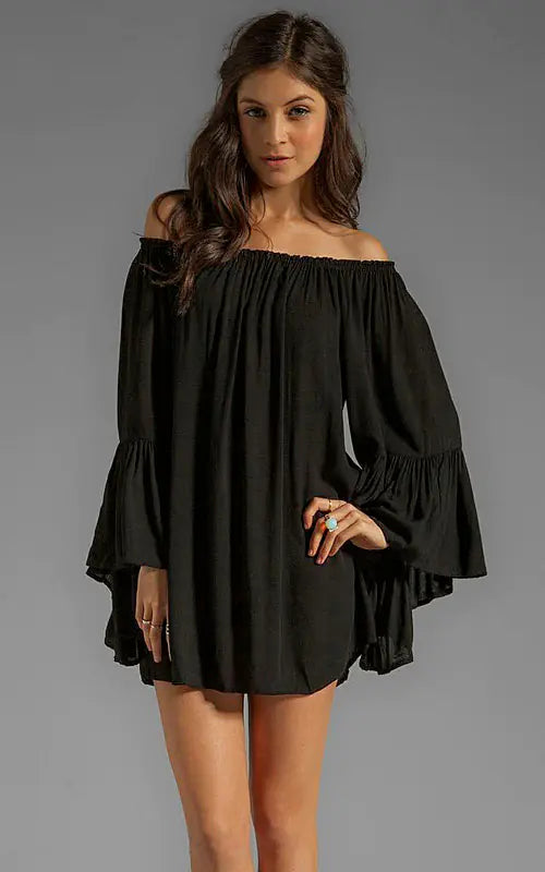 Chiffon Dress, Loose-Fitting Fashion Dress