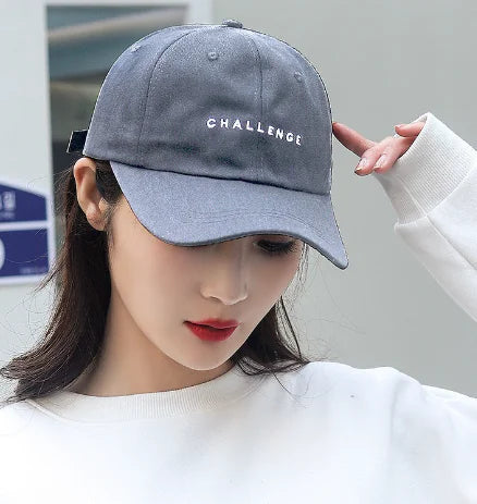 Duckbill Cap, Letter Baseball Cap, Sun Hat