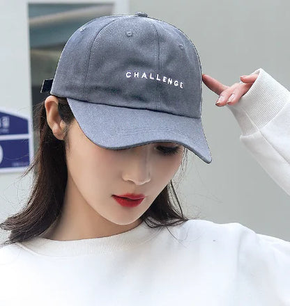 Duckbill Cap, Letter Baseball Cap, Sun Hat