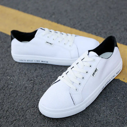 Canvas Sneakers for Men - Casual Footwear