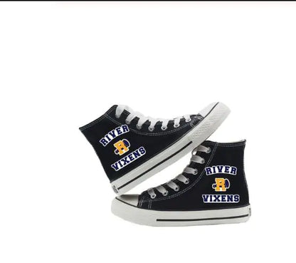 Men's Canvas High-Top Shoes - South Side Serpents Series