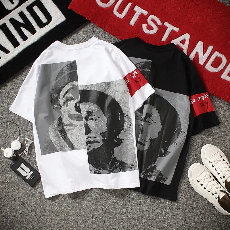 Joker Print Short Sleeve T-Shirt