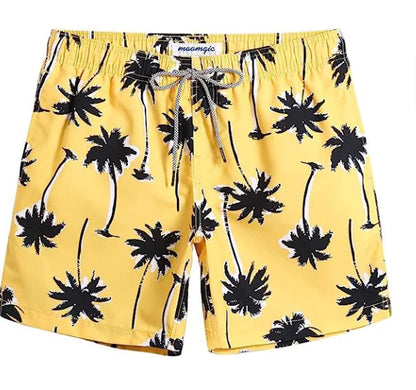 Men's Beach Shorts - 5-Inch Length Shorts