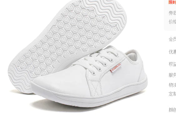 נעליים יחפות רחבות לגברים עם זירו נפילה (זוג אחד) 