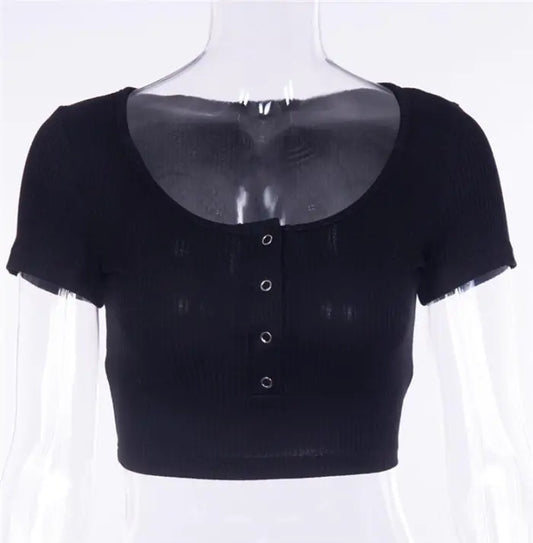 Women's Cropped T-Shirt Top