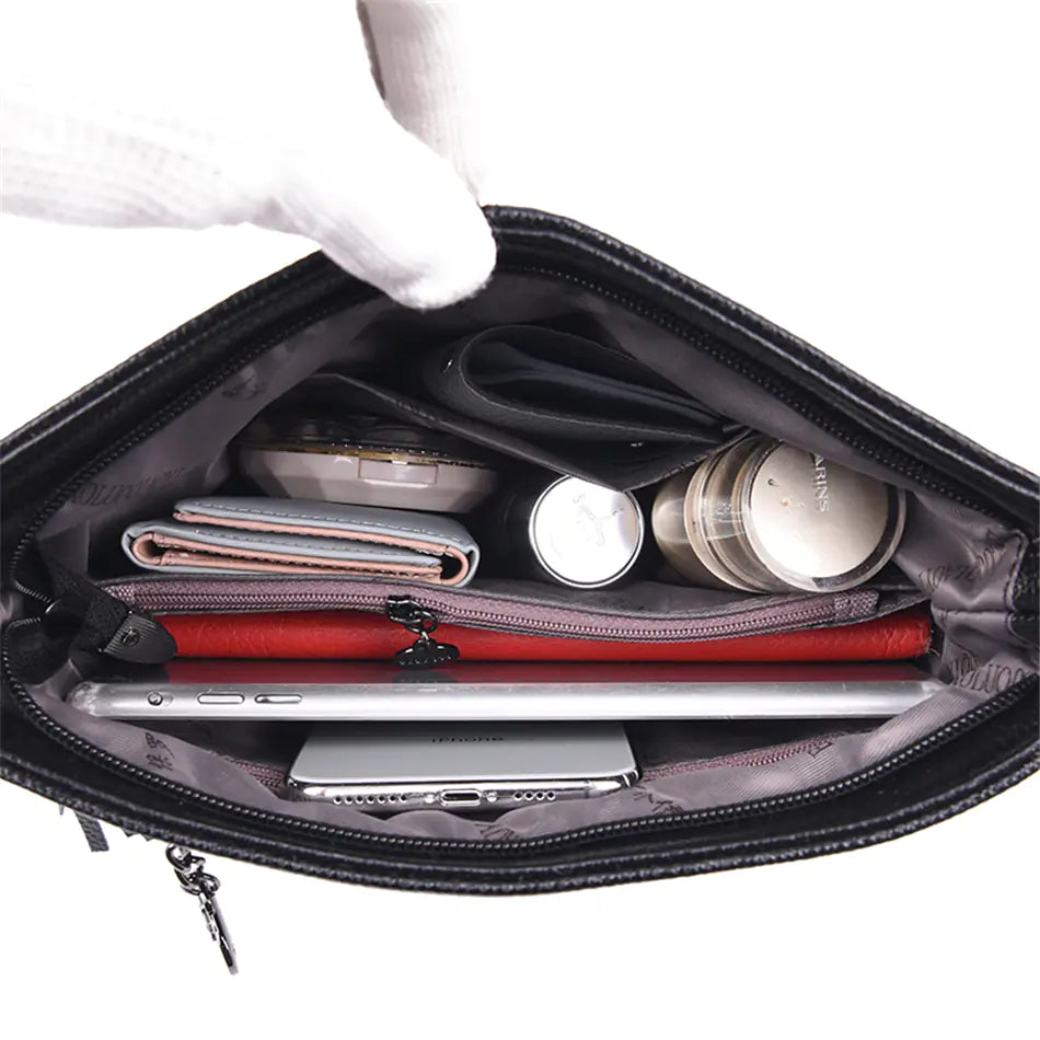 Luxury Leather Crossbody Shoulder Bags for Women