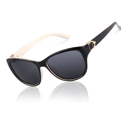 LVIOE Polarized Sunglasses for Women Classic Fashion Sunglasses Anti Glare 99.99% UV Protection
