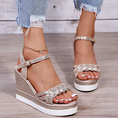 Wedge High Heel Platform Shoes for Women
