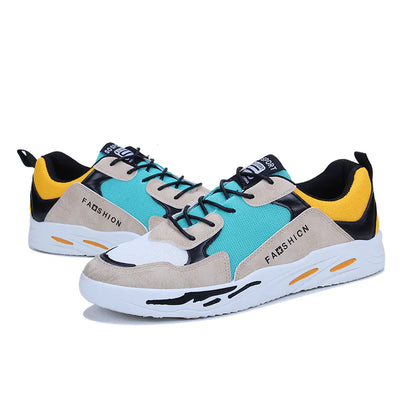 Breathable Mesh Casual Colorblock Dad Sneakers