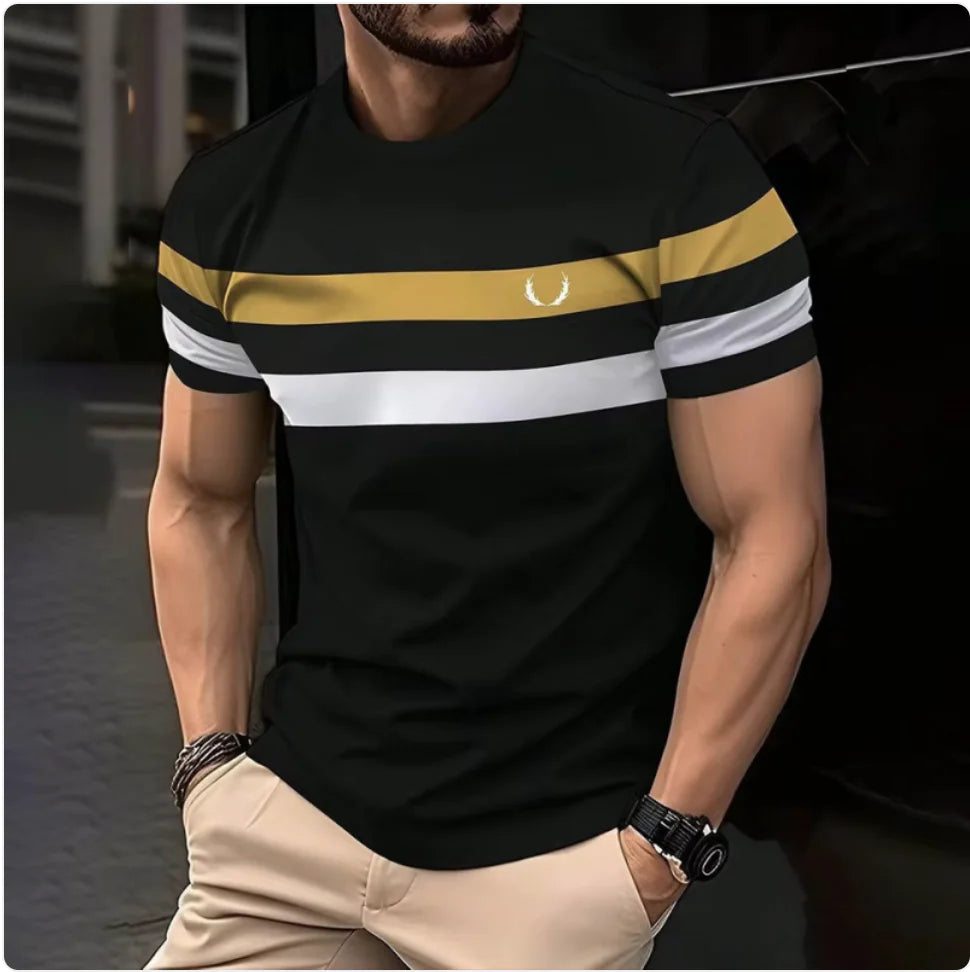 Mesh Breathable Short Sleeve T-Shirt