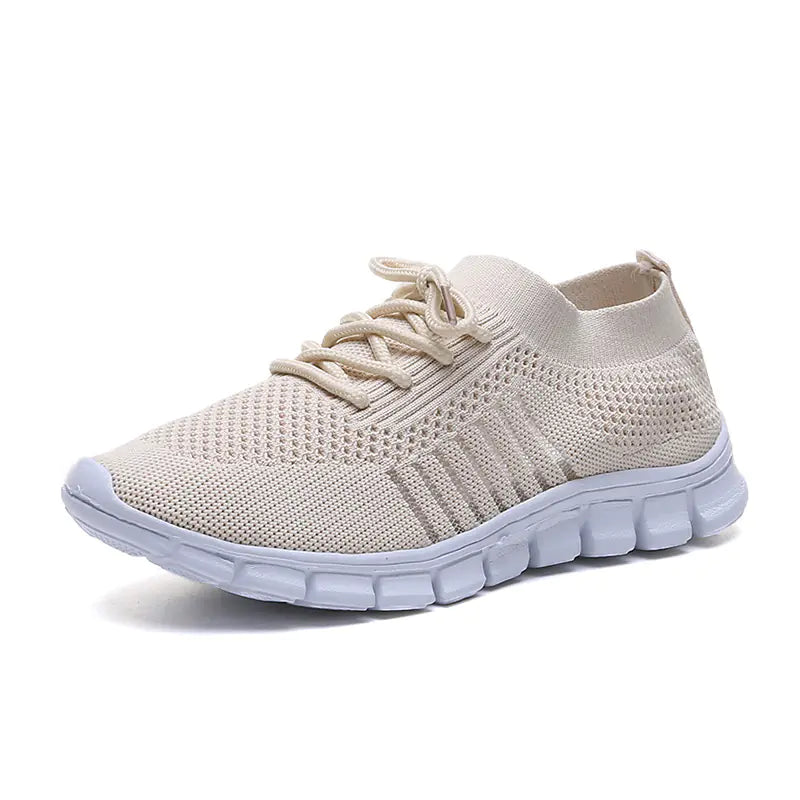 Breathable Knit Athletic Shoes for Women (Sizes 40-43)