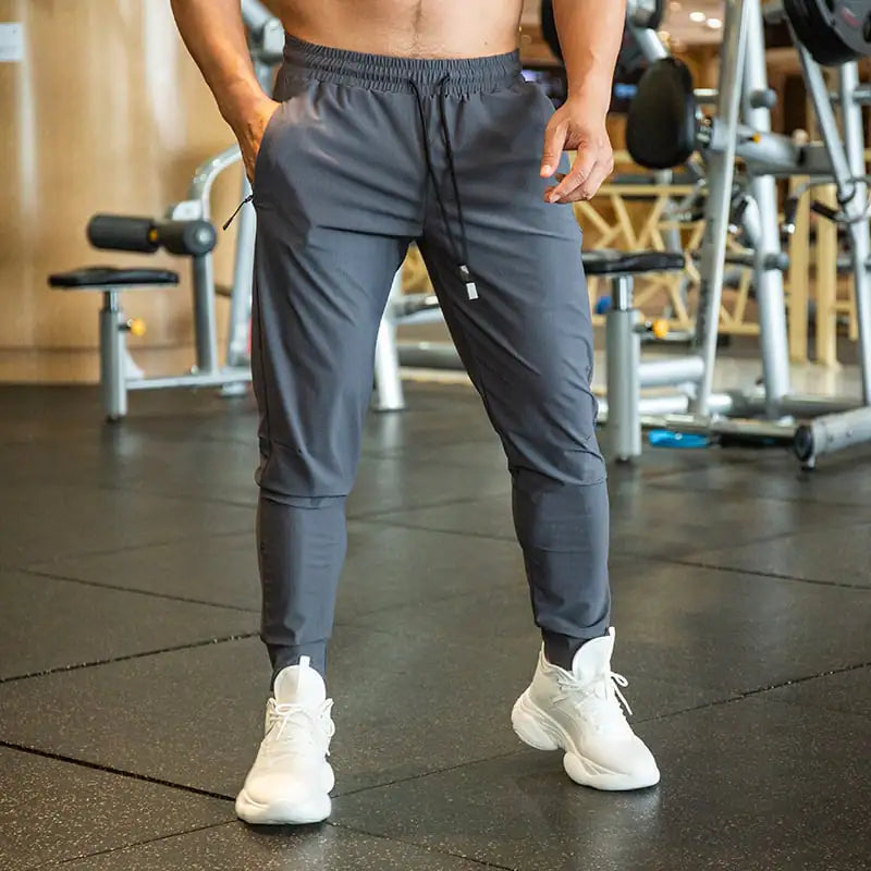 Men's Thin Fitness Running Leggings for Sports