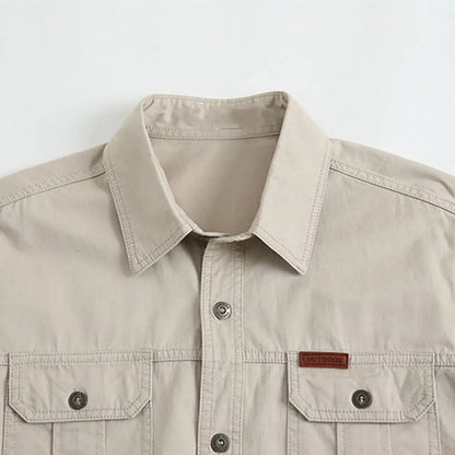 Men's Fashion Long Sleeve Casual Shirt for Daily Wear