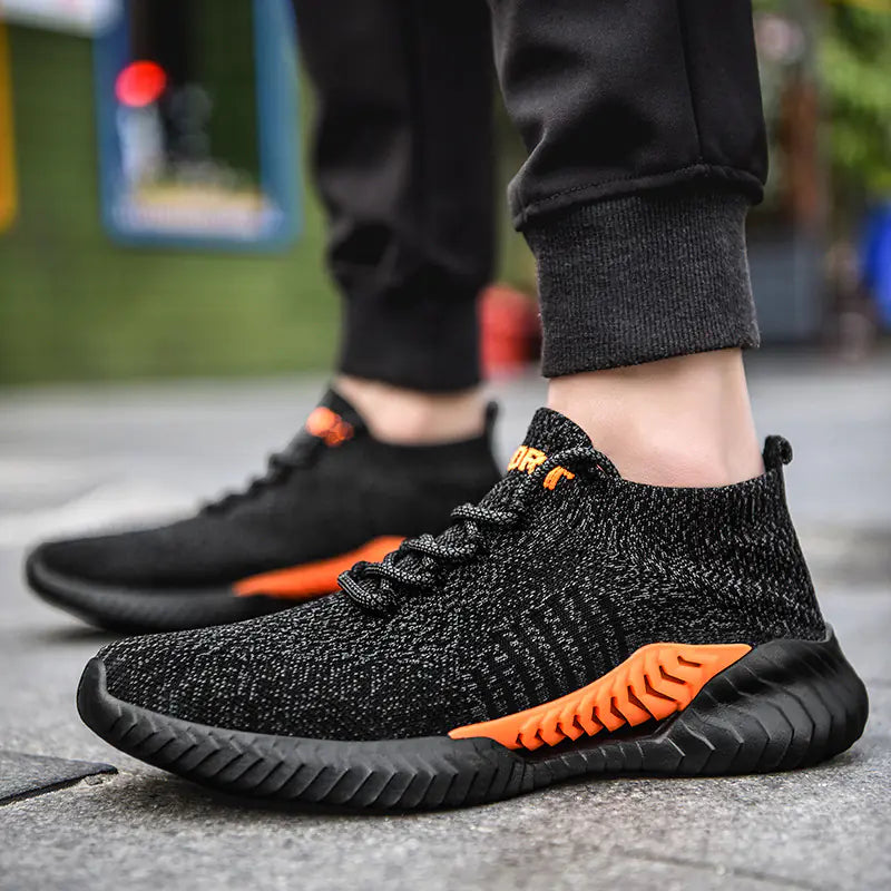 Breathable Outdoor Running Shoes for Men (Knitted)