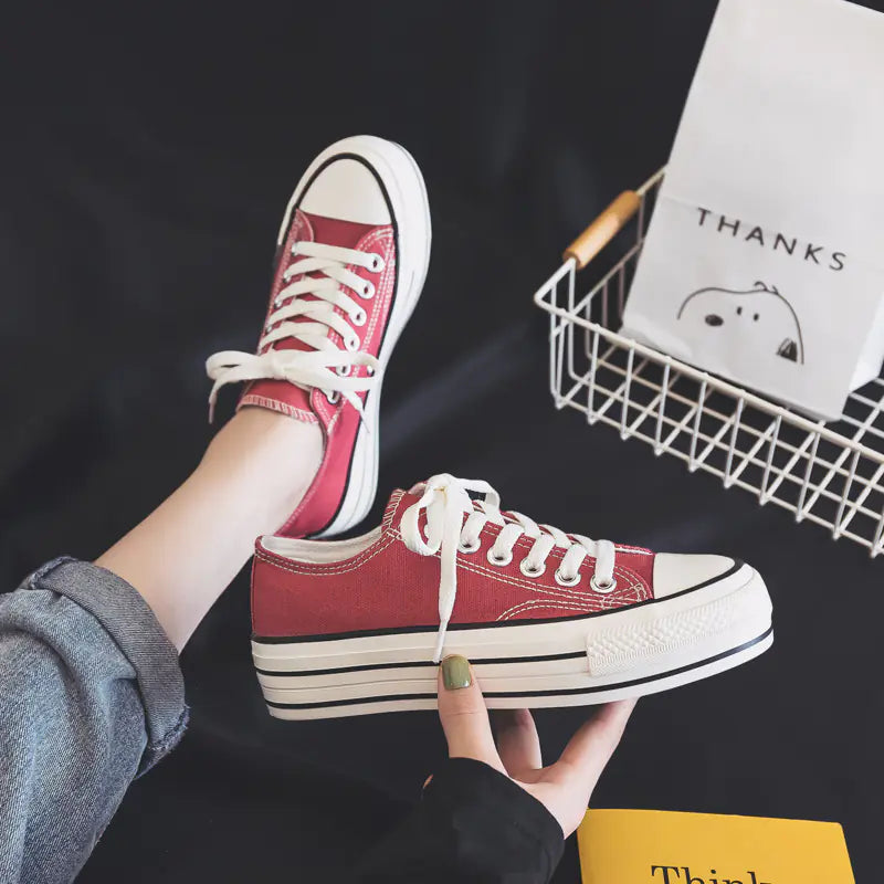 Women's Summer Casual Canvas Sport Shoes in Candy Colors
