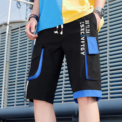 Men's Casual Loose Five-Point Shorts for Youth Fashion