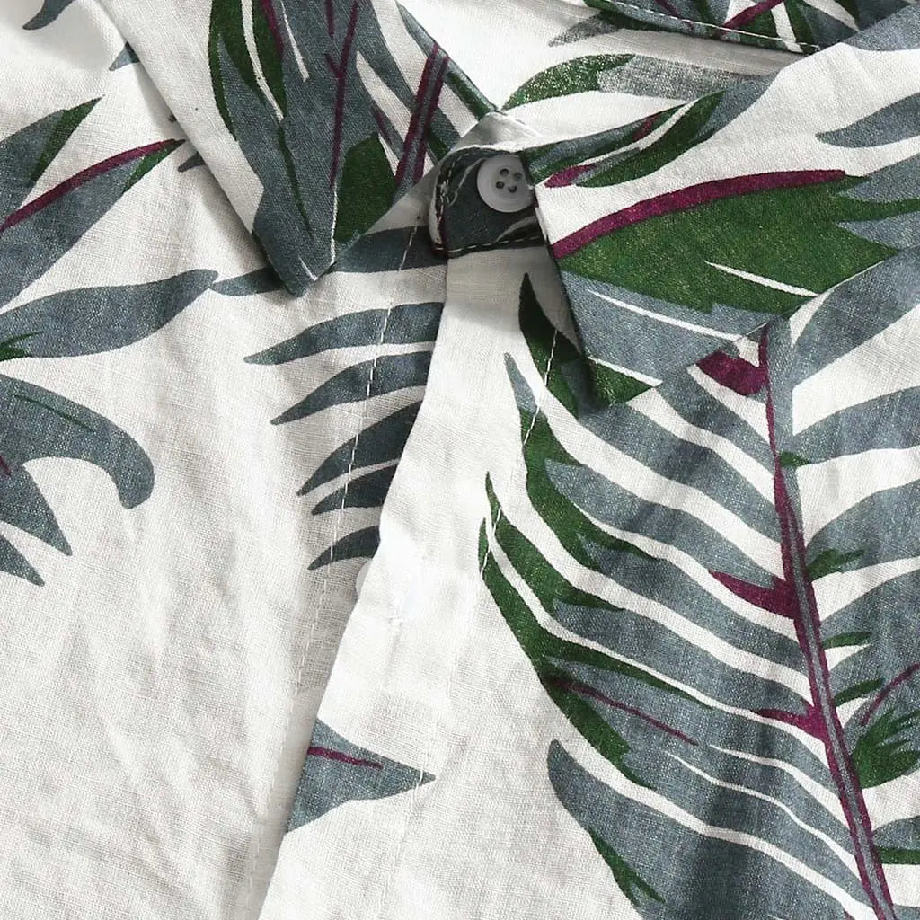 Men's Hawaiian Shirt - Comfortable Casual Beachwear