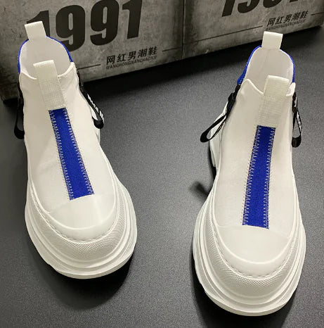 נעלי קז'ואל גבוהות אופנתיות לגברים (סתיו/חורף)