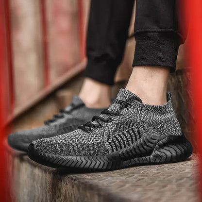 Breathable Outdoor Running Shoes for Men (Knitted)