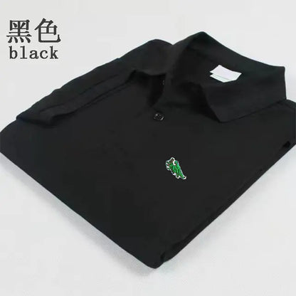 High-End Casual Embroidered Men's Polo Shirt 2024