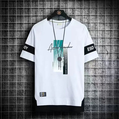 2024 Men's Korean Fashion Summer Short Sleeve T-Shirts
