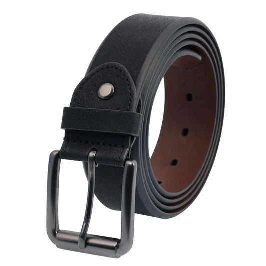 BelePala Mens Belts Black Big and Tall Belts for Men Dress Jeans 44 & 46 Inch