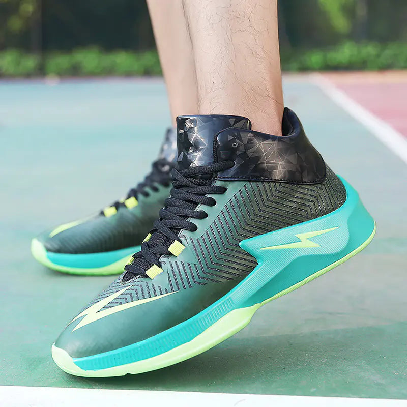 Men's Fashion Shock-Absorbing Basketball Sneakers