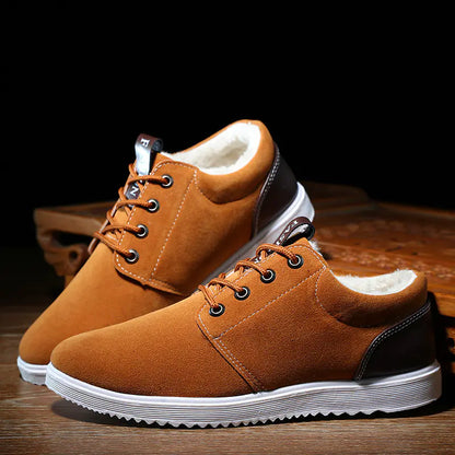 Men's Casual Sneakers with Cotton Lining