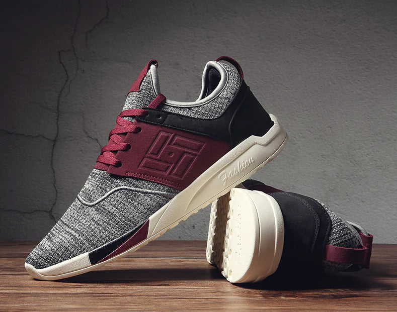 Men's Trendy Breathable Outdoor Running Sneakers