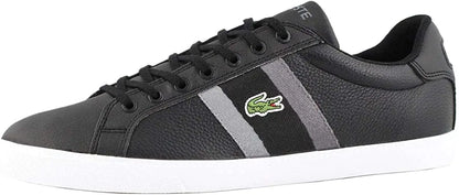 Lacoste Mens Grad Vulc 120 2 P Sneaker Black/Dark Grey 11.5