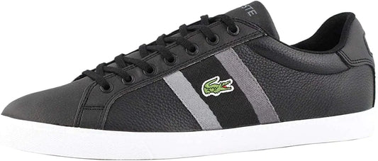 Lacoste Mens Grad Vulc 120 2 P Sneaker Black/Dark Grey 11.5